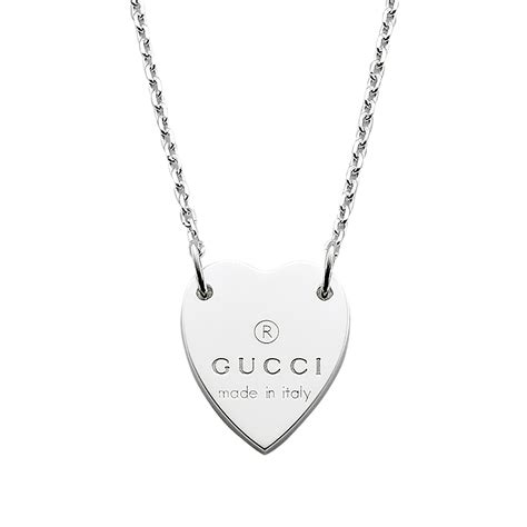 will gucci make a gold heart necklace|gucci necklace with heart pendant.